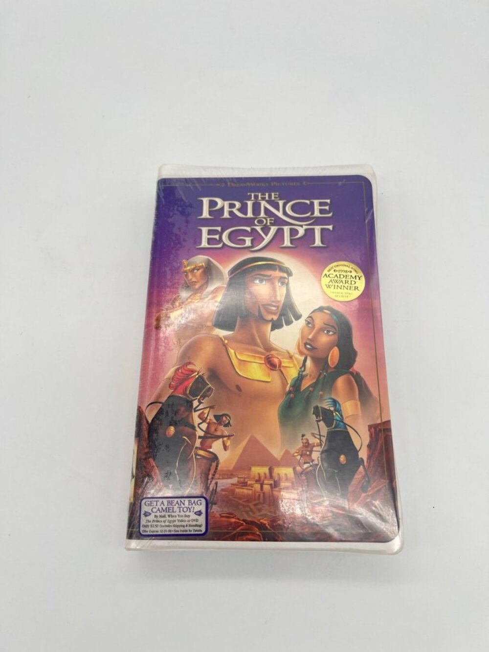 The Prince of Egypt VHS 1999 DreamWorks Clamshell Sealed